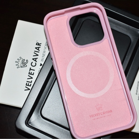 Velvet Caviar Strawberry Milk iPhone 15 Pro Case - Picture 4 of 5
